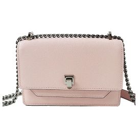 Valextra Small Spritz Leather Shoulder Bag Pink