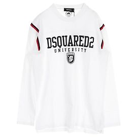 Camiseta de algodón estilo universitario Dsquared2 Otro