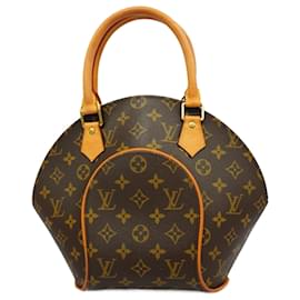 Louis Vuitton-Louis Vuitton Monogram Ellipse PM Handbag-Brown