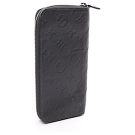 Autre Marque-Louis Vuitton Zippy Wallet Monogram Shadow Black-Other