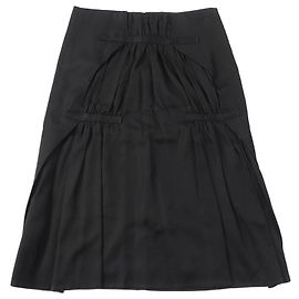 Gonna lunga plissettata Issey Miyake nera Nero