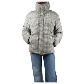 Staud Neutrale karierte Pufferjacke - Größe XS Andere