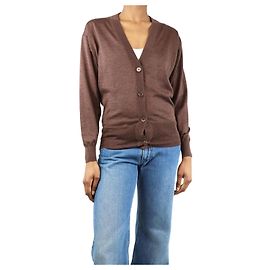 The row Brauner Drupax Langarm-Cardigan - Größe XS Braun