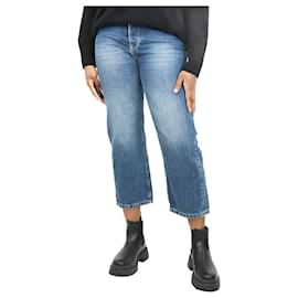 Autre Marque-Blue straight-leg jeans - size UK 10-Blue