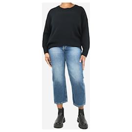 Autre Marque-Blue straight-leg jeans - size UK 10-Blue
