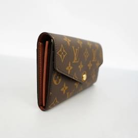 Louis Vuitton-Louis Vuitton Long Wallet Monogram Portefeuille Sarah M60531-Brown