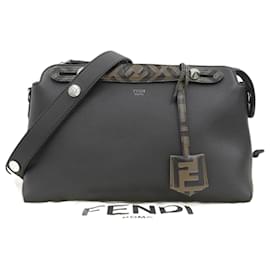 Fendi-Fendi By the Way Sac à main moyen-Marron,Noir