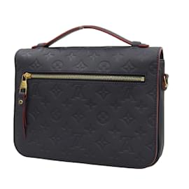 Louis Vuitton-Louis Vuitton Monogram Empreinte Pochette Metis MM M44071-Red