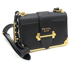 Borsa a Spalla Prada Cahier 1BD045 Nero