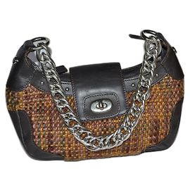 Versus Versace bolsa versus Castaño Multicolor
