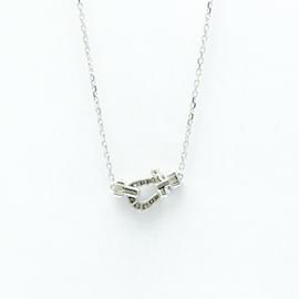 Fred-Fred Force 10 Mini Model Diamond Necklace-Silvery