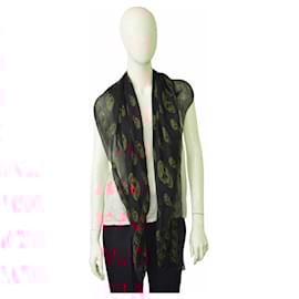Alexander Mcqueen-Scarves-Black