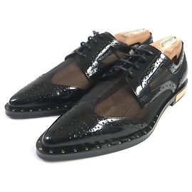 Chaussures transparentes à bout fleuri Dolce & Gabbana Noir