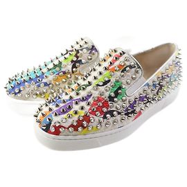 Christian Louboutin Roller Boat Spike Slip-on Shoes Other