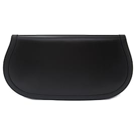 Versace-Versace Leather Clutch Bag Black-Black