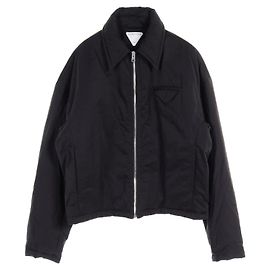 Bottega Veneta Nylon Puffer Jacket Black Black