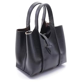Tod's-Tod's Timeless Micro Leather Handbag Black-Black