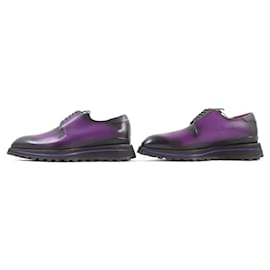 Louis Vuitton-Louis Vuitton Kongur Line Derby Shoes Purple-Other