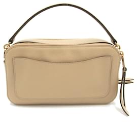 Tod's-Tod's Leather 2way Shoulder Bag Beige-Beige