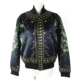 Givenchy-Givenchy Panther Bomber Jacket Black Multicolor Women-Other