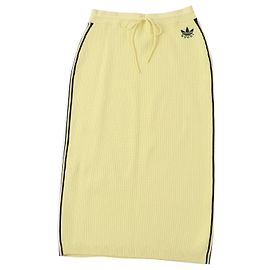 FALDA LARGA DE PUNTO A RAYAS GUCCI ADIDAS AMARILLO NEGRO Otro