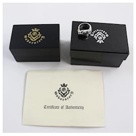 Autre Marque-Gaboratory Lion Skull Ring SV925 18K Gold-Other