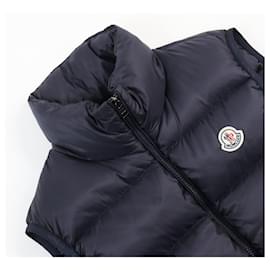 Autre Marque-Moncler SOVEX Nylon Tricolor Logo Patch Down Vest-Other