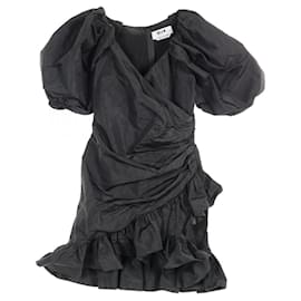 Autre Marque-MSGM Polyester Mini Dress Black 3441MDA-Other