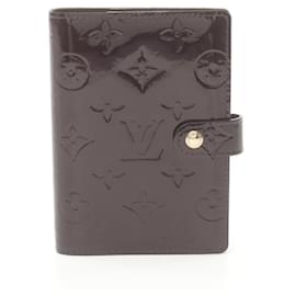Autre Marque-Louis Vuitton Patent Leather Agenda PM Cover-Other