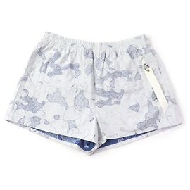 Dior Damen Shorts aus Polyester mit Camouflage-Muster Schwarz