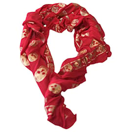 Alexander Mcqueen Sciarpe Rosso