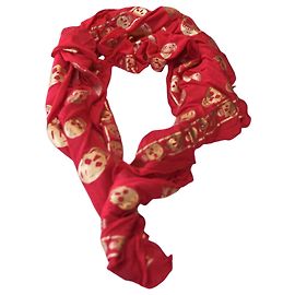 Alexander Mcqueen Schals Rot