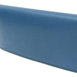 Prada-Prada Bi-fold Long Wallet-Blue,Navy blue