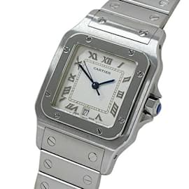 Cartier-Cartier Men's Watch Santos Galbe LM Date Quartz-Other