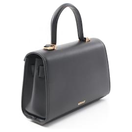 Versace-Versace Medusa '95 Small Leather Handbag-Black