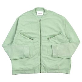 Chaqueta bomber de algodón Jil Sander verde M Verde