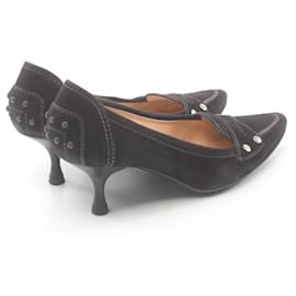 Tod's-Tod's Suede Pumps for Women Black-Black