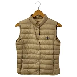 Autre Marque-Moncler Nylon Down Vest Beige Outerwear-Other