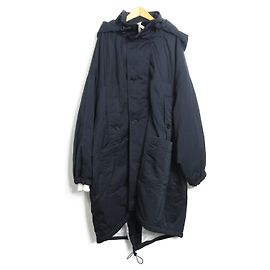 Jaqueta parka acolchoada de nylon Bottega Veneta Azul marinho