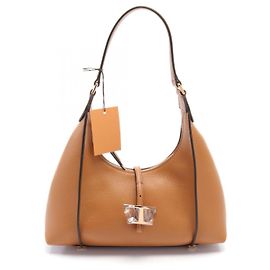 Bolsa de ombro hobo em couro Tod's atemporal marrom Marrom