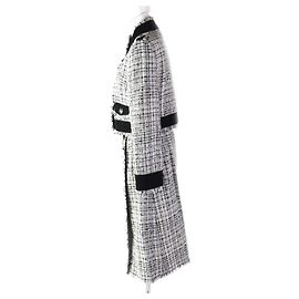 Dolce & Gabbana Tweed Jacket Skirt Set Black 40 Other