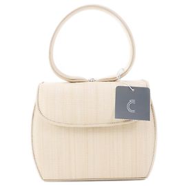 Autre Marque Comtesse Princess Handtasche aus Rosshaar Beige