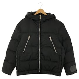 Versace-Versace Nylon Down Jacket Black-Black