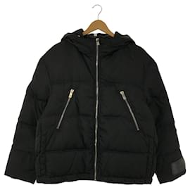 Versace-Versace Nylon Down Jacket Black-Black