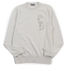 Pull en cachemire Dior gris XS Marron