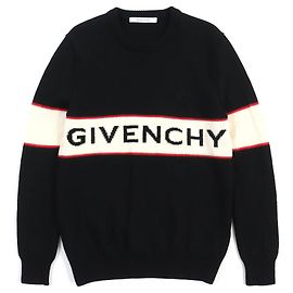 Sudadera de lana Givenchy Negra Roja S Otro