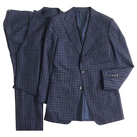 Tom Ford Wool Suit Navy 44 Men Navy blue