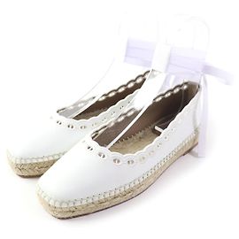 Espadrilles Blanches Chaine d'Ancre Guapa d'Hermès Blanc