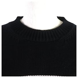 Givenchy-Givenchy LOVE Oversized Crewneck Knit Black S-Black