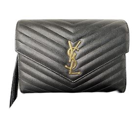 Saint Laurent Pochette CASSANDRE Noir
